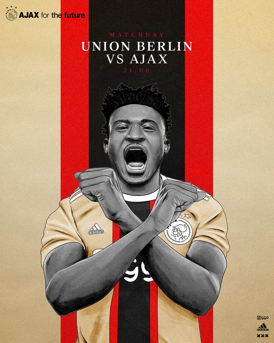 Ajax op Twitter: Big day in Berlin ✨ https://t.co/rzx5CRspdI