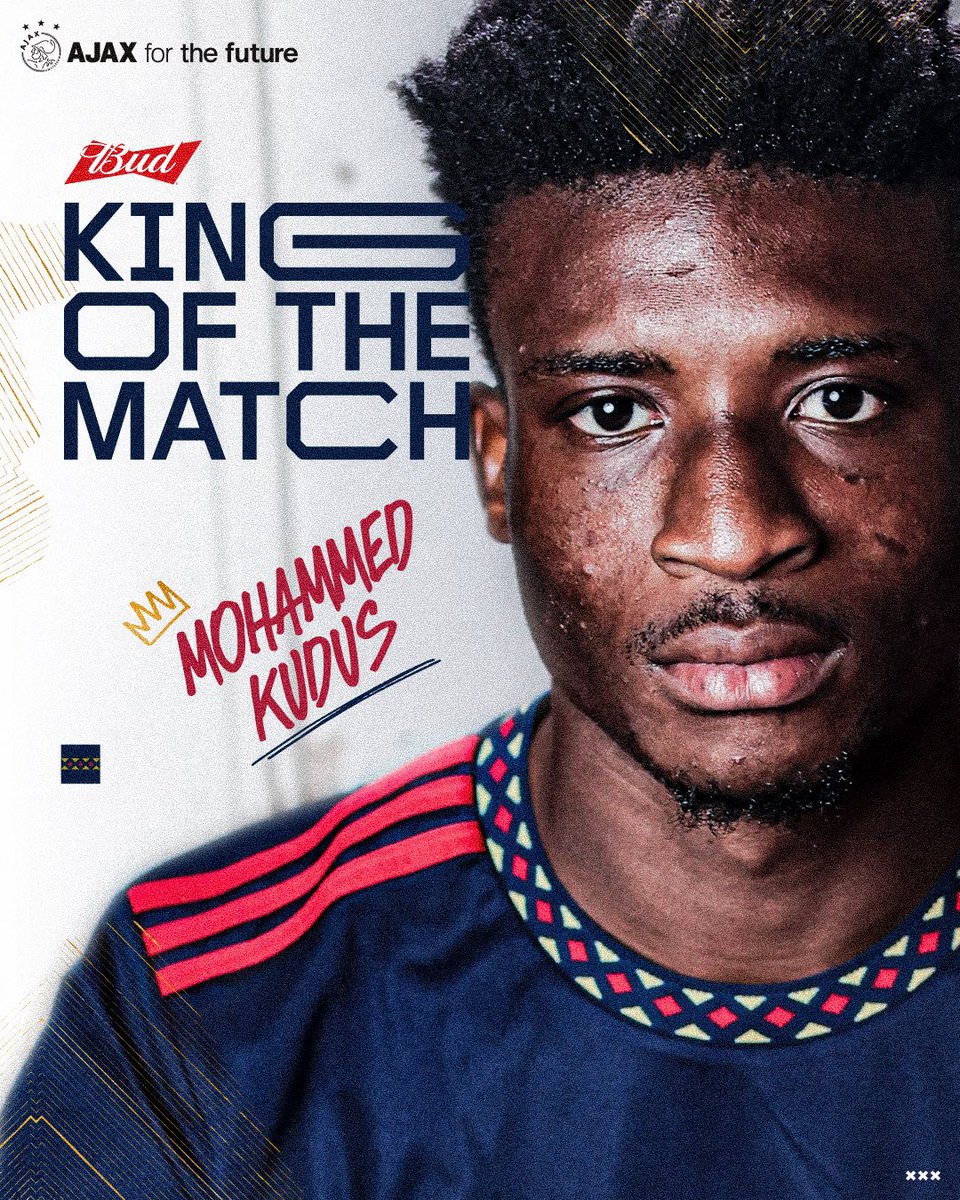 Ajax op Twitter: King Kudus! ⚡️ https://t.co/OjRvvFuKhM