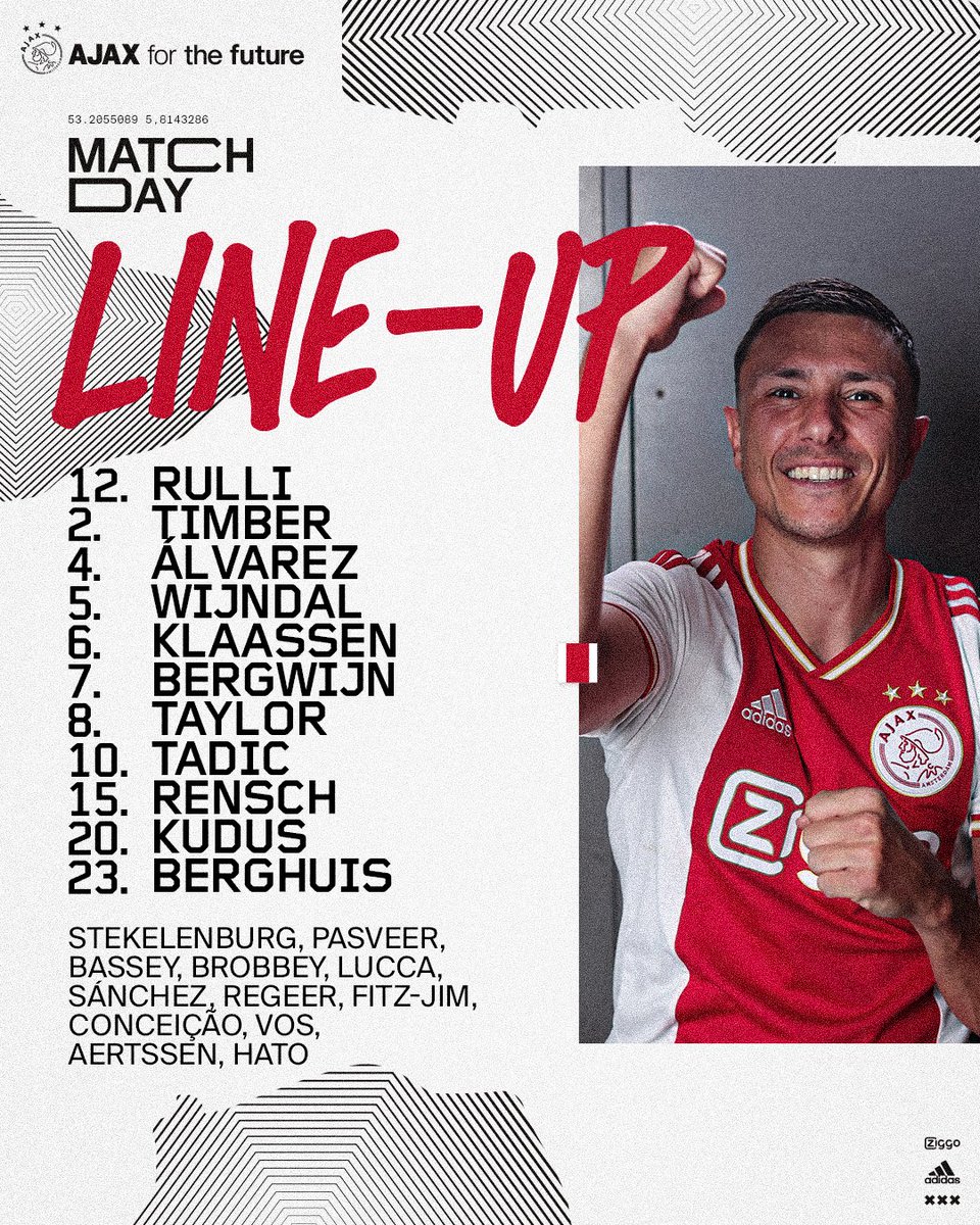 Ajax op Twitter: Let's do this today!

#camaja https://t.co/z121yunK15 https://t.co/vNynbGnk7u