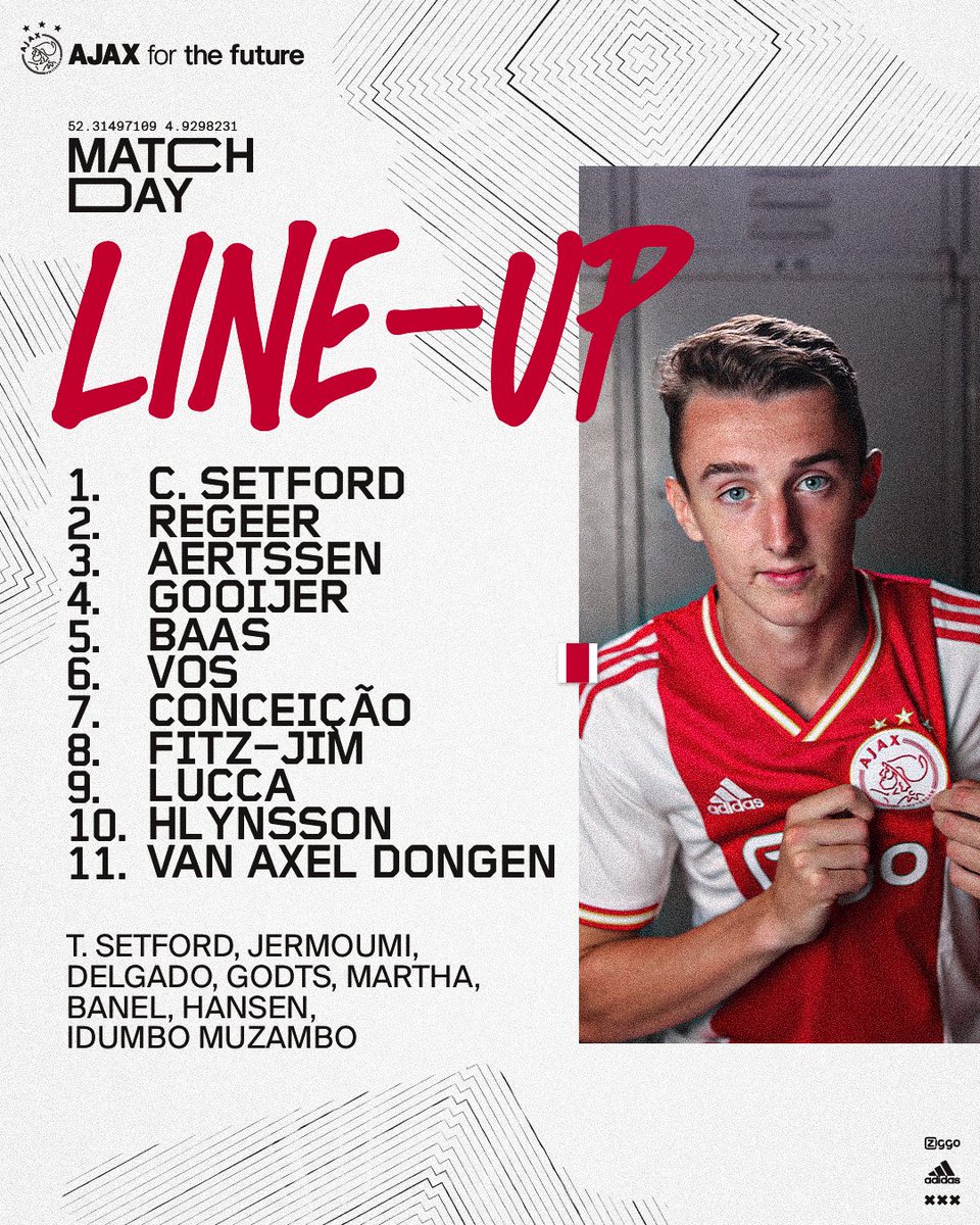 Ajax op Twitter: Matchday ‣ #JongAjax! 
↳ 20:00h vs. MVV 

#jajmvv https://t.co/uNMTefZmHh