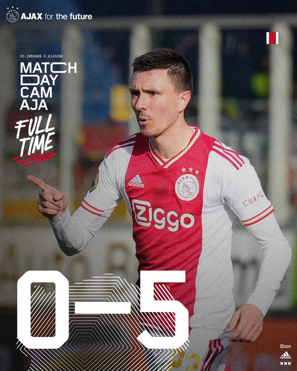 Ajax op Twitter: Superb Sunday! ☺️

#camaja https://t.co/siMhQ0Fys3
