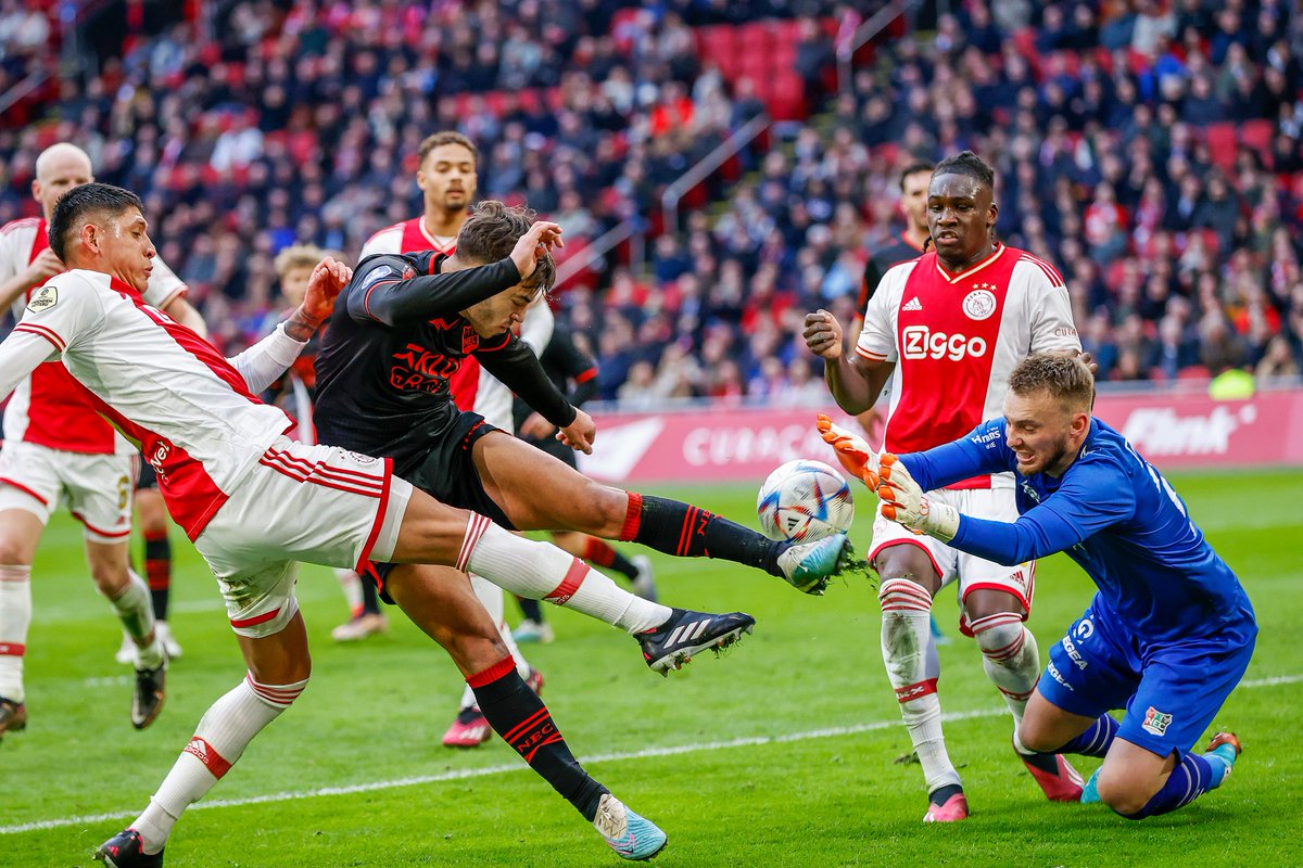 Ajax op Twitter: Chances, but no goals. 

#ajanec https://t.co/85QBNXbNpo