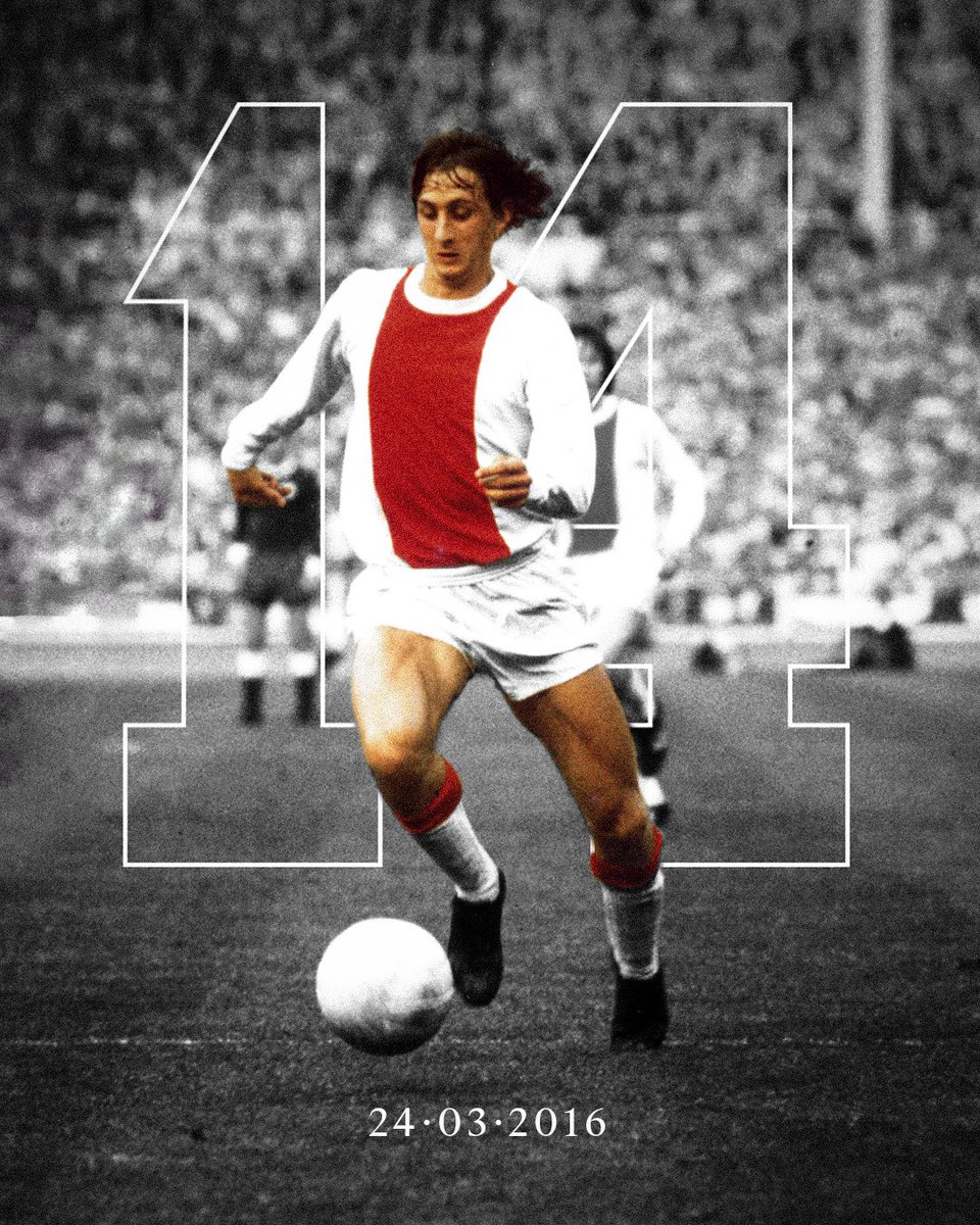 Ajax op Twitter: We miss you, Johan ♥️

#vooraltijdnr14 https://t.co/0fRLlKaqhJ